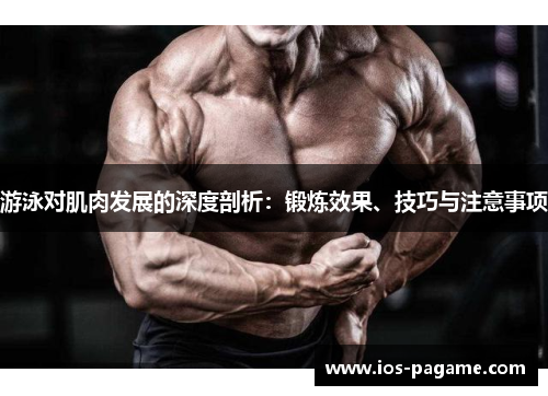 游泳对肌肉发展的深度剖析:锻炼效果、技巧与注意事项 游泳对肌肉发展的深度剖析:锻炼效果、技巧与注意事项