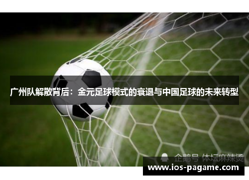 广州队解散背后:金元足球模式的衰退与中国足球的未来转型 广州队解散背后:金元足球模式的衰退与中国足球的未来转型