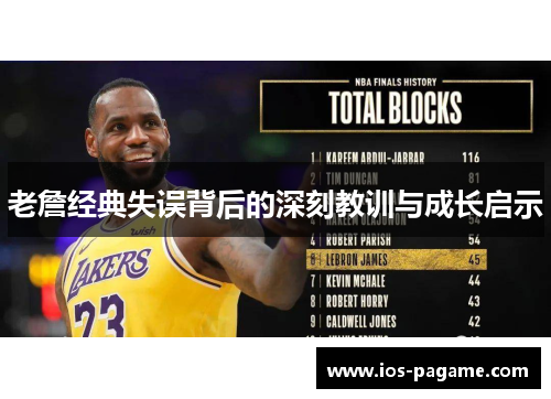 老詹经典失误背后的深刻教训与成长启示 老詹经典失误背后的深刻教训与成长启示